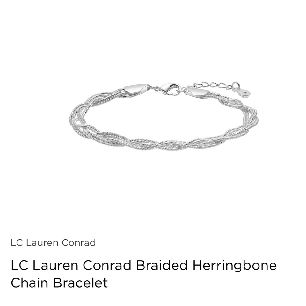 Lauren Conrad braided design bracelet